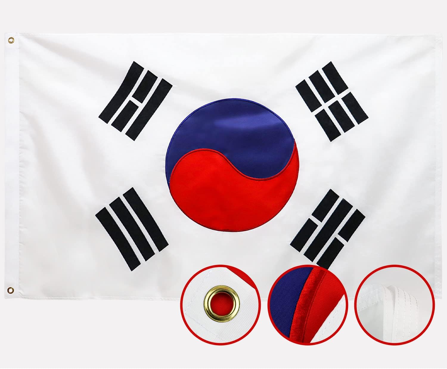 鹿邑韩国国旗 3x5ft